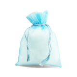 JKM Organza Bags with Cord & Tassels - 5" x 7"