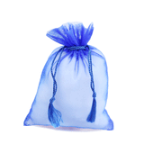 JKM Organza Bags with Cord & Tassels - 5" x 7"