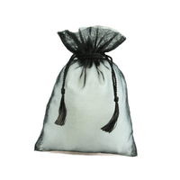 JKM Organza Bags with Cord & Tassels - 5" x 7"