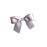 JKM Pre-Tied Bows with Wire Twist - Satin Ribbon