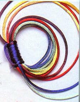JKM Authentic Rattail Satin Cord - Multicolor