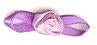 JKM Rosebud Ribbon with Folded Leaves - 1/2"x1 1/4"