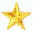 JKM 1 1/2" Star Applique (Stick On)
