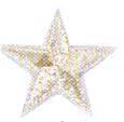 JKM 1 1/2" Star Applique (Iron On)