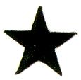 JKM 1 1/2" Star Applique (Iron On)