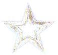 JKM Outline of Star Applique (Iron On)