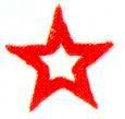 JKM Outline of Star Applique (Iron On)