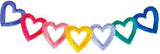 JKM Multi Heart Curved Banner Applique (Iron On)