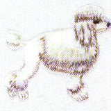 JKM Poodle Applique (Stick On)