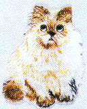 JKM Small Cat Sitting Applique (Iron On)