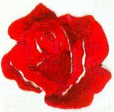 JKM Rose Bloom Applique (Stick On)