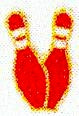 JKM Bowling Ball Applique (Stick On)