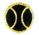 JKM Tennis Ball Applique (Iron On)