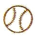 JKM Small Baseball Applique (Stick On)