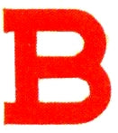JKM Red 2" Letter (Iron On)