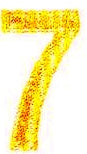 JKM 2" Number 7 (Stick On)