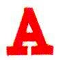 JKM Red 1" Letters (Stick On)