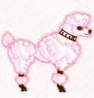 JKM Medium Poodle Applique (Iron On)