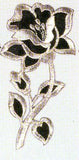 JKM Large Rose Applique (Iron On)
