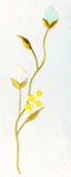 JKM Multi Closed Rose Stem Applique (Stick On)