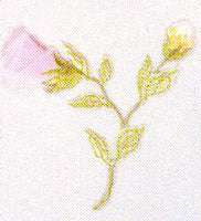 JKM Rosebuds Applique (Stick On)