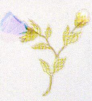JKM Rosebuds Applique (Stick On)
