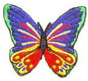 JKM Medium Multi Butterfly Applique (Stick On)