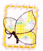 JKM Light Butterfly in Frame Applique (Stick On)