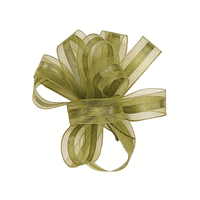 JKM Pull Bow - Center Satin Stripe & 3/8" Width