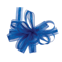 JKM Pull Bow - Center Satin Stripe & 3/8" Width