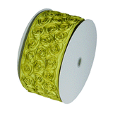 JKM Rose Petal Ribbon with Wire Edge - 4"