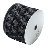 JKM Rose Petal Ribbon with Wire Edge - 4"