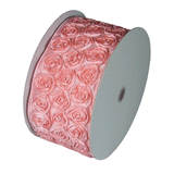 JKM Rose Petal Ribbon with Wire Edge - 4"