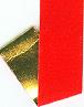 C & G Craft Velvet Ribbon with Poly Gold Backing - Waterproof