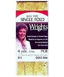 Wrights Single Fold Lame Bias Tape