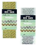 Wrights Metallic Medium Rick Rack 1/2 Inch Width