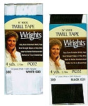 Wrights Packaged Twill Tape - 1/4" Width