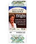 Wrights Metallic Medium Rick Rack 1/2 inch Width