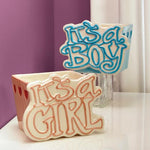 JKM It's A Boy/Girl Planter