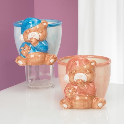 JKM Sleepy Bear Planter