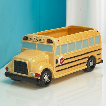 JKM School Bus Planter