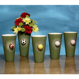 JKM Football Vase