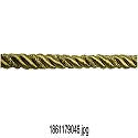 Wrights Metallic Twisted Cord 5/16 Inch