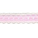 Wrights Galloon Lace with Ribbon - 11/16"