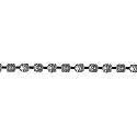 Wrights Metallic with Gems/Rhinestones  3/16 Inch