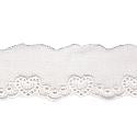 Wrights Flat Eyelet Heart - 1"