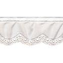 Wrights Very Fine Eyelet Scallop - 1"