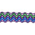 Wrights Zig Zag Band - 3/4"