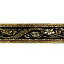 Wrights Floral Band with Metallic - 1/2"