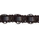 Wrights Braid with Faux Leather - 5/8"